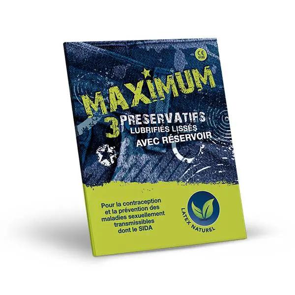 MAXIMUM PRESERVATIF NATUREL BT/3 COTUPHA