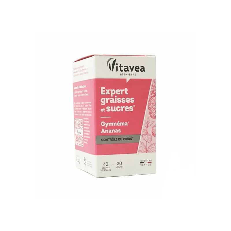 VITAVEA EXPERT GRAISSES ET SUCRES 40 GELULES