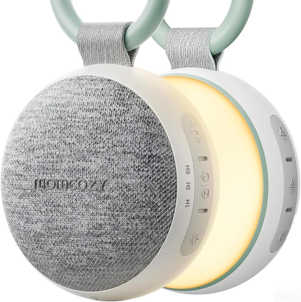 Momcozy – Machine à Bruit Blanc & Veilleuse avec Enceinte Bluetooth