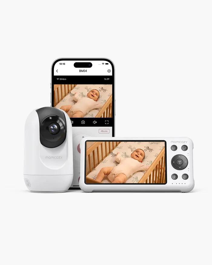 Momcozy Baby Monitor 2-en-1 – Surveillance Intelligente & Sécurisée-BM04