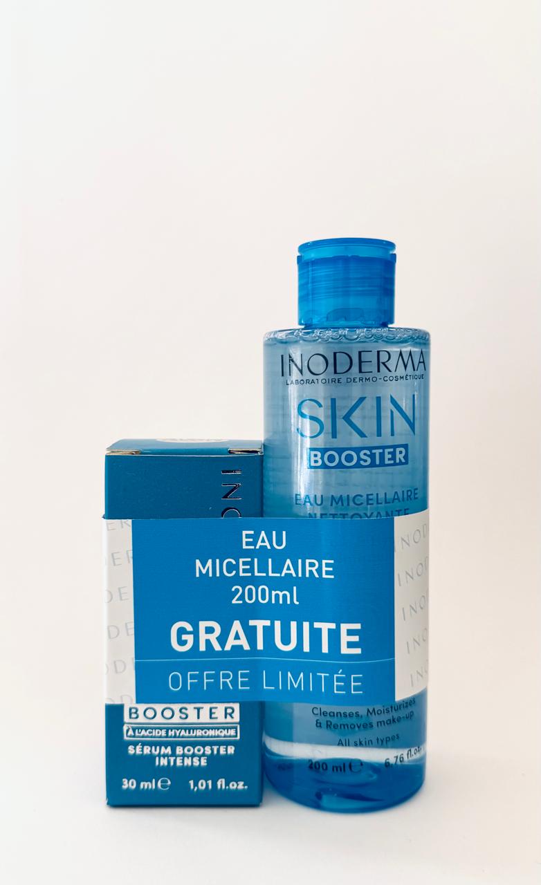  INODERMA SERUM VISAGE SKIN BOOSTER 30 ML+EAU MICELLAIRE 200ML (OFFERT