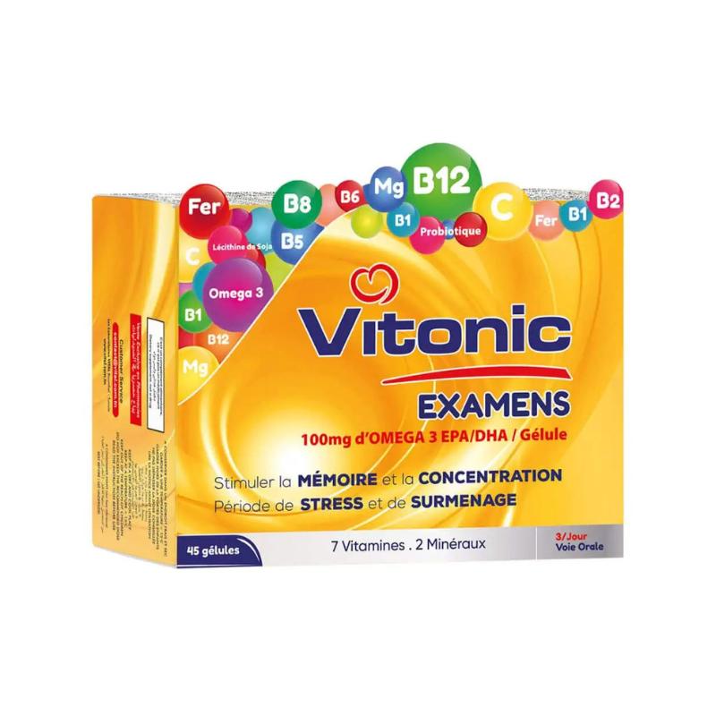  VITONIC EXAMENS 45 GELULES Laboratoires VITAL