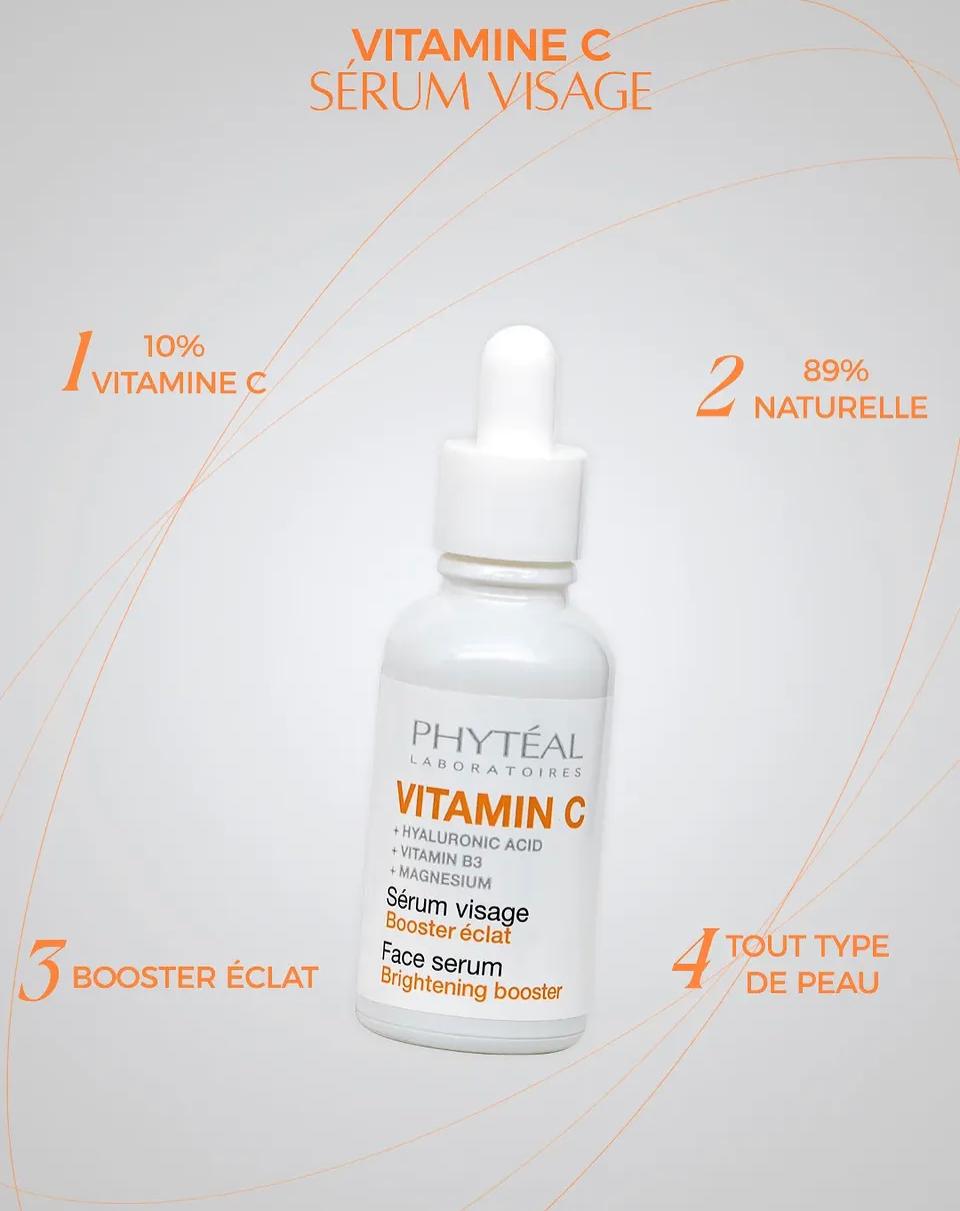 PHYTEAL VITAMINE C SERUM VISAGE 30 ML