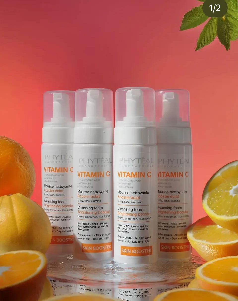 PHYTEAL VITAMINE C MOUSSE NETTOYANTE 200 ML