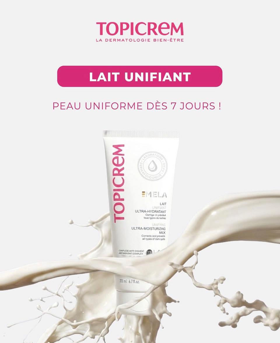 Topicrem MELA Lait Unifiant Ultra-Hydratant 200ml