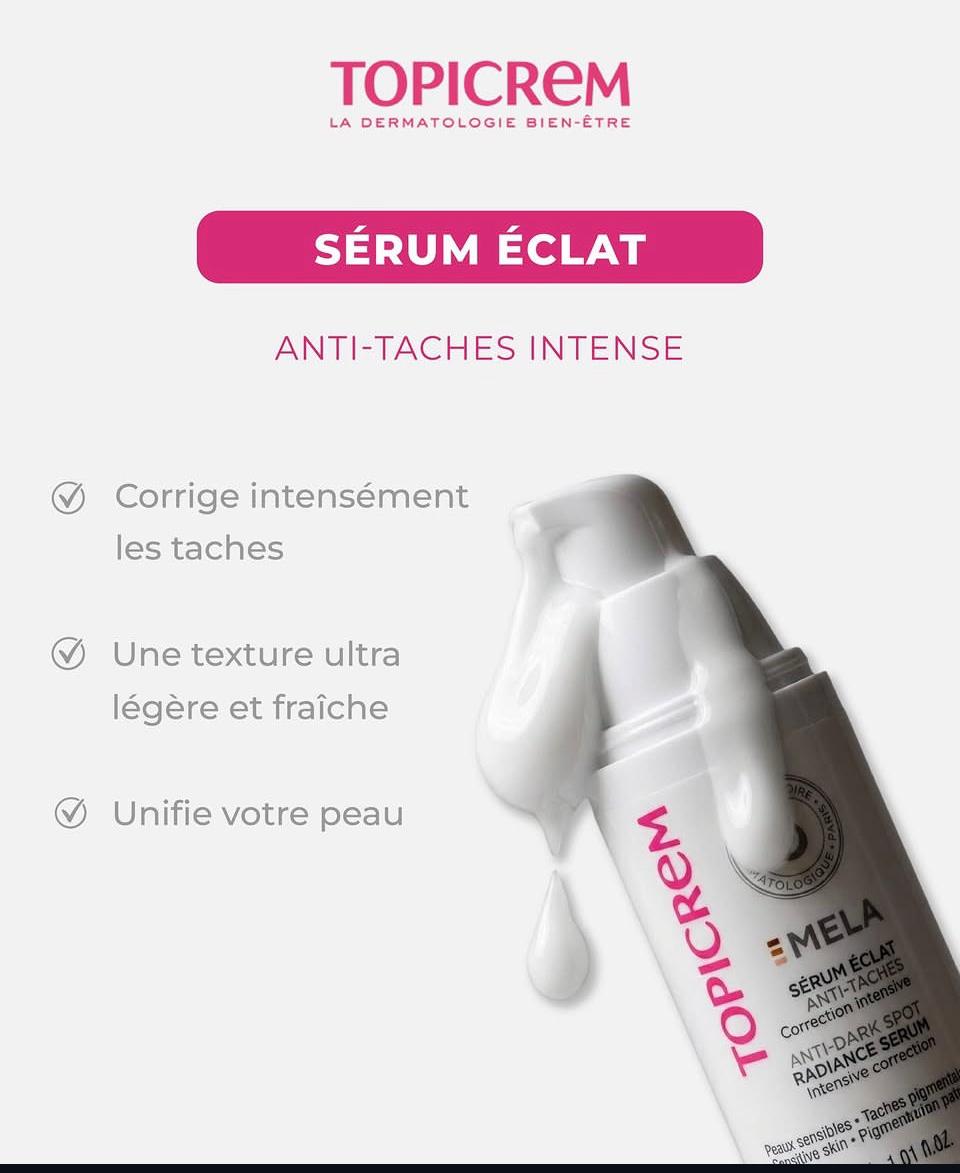 Topicrem MELA Sérum Anti-Taches Éclat 30ml