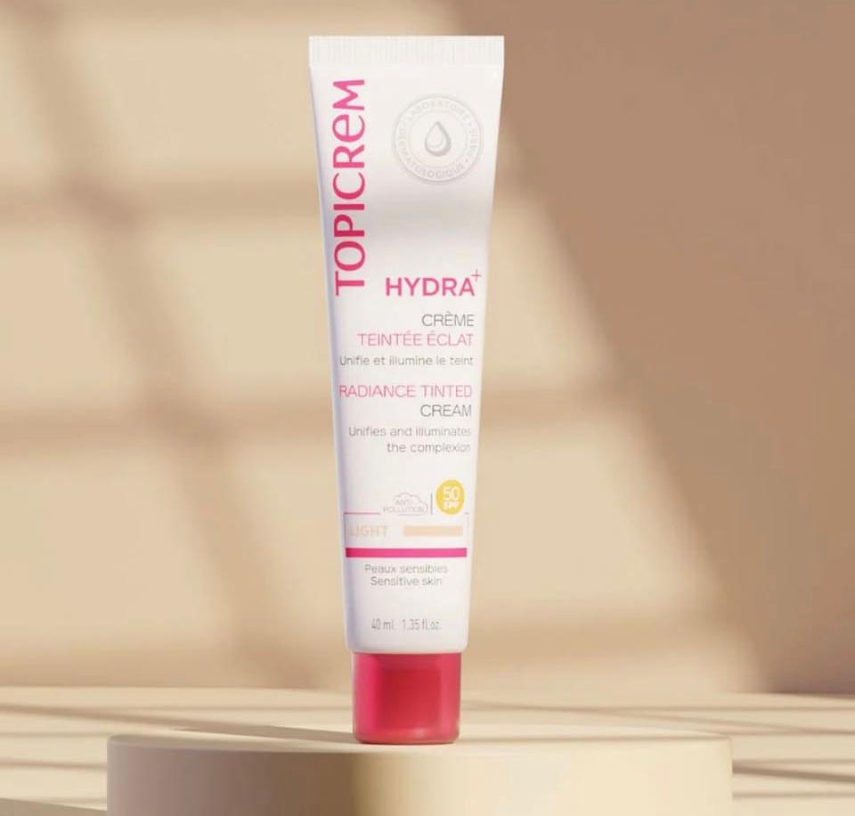 Topicrem HYDRA+ Crème Teintée Éclat Light SPF50 40ml