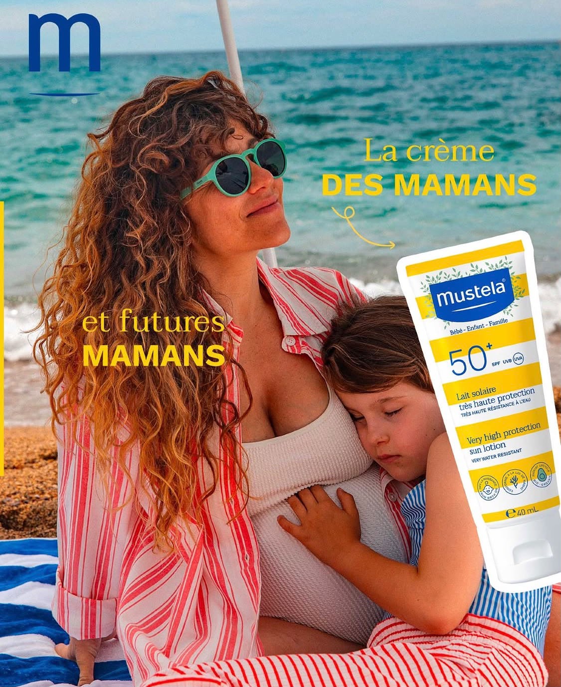 MUSTELA LAIT SOLAIRE TRES HAUTE PROTECTION SPF50+ 40ML
