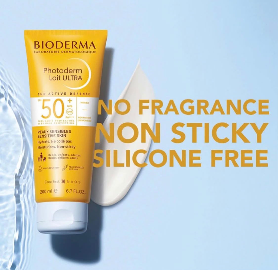  BIODERMA PHOTODERM LAIT ULTRA SPF50+ 200ML