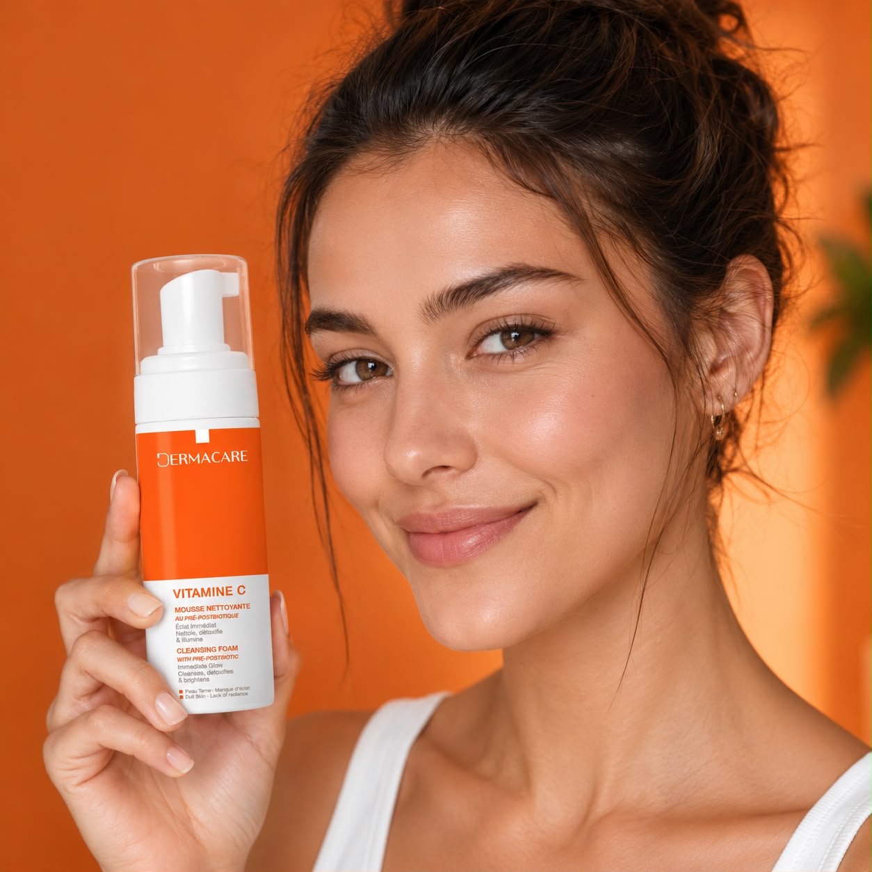 DERMACARE MOUSSE NETTOYANTE VIT C 150ML