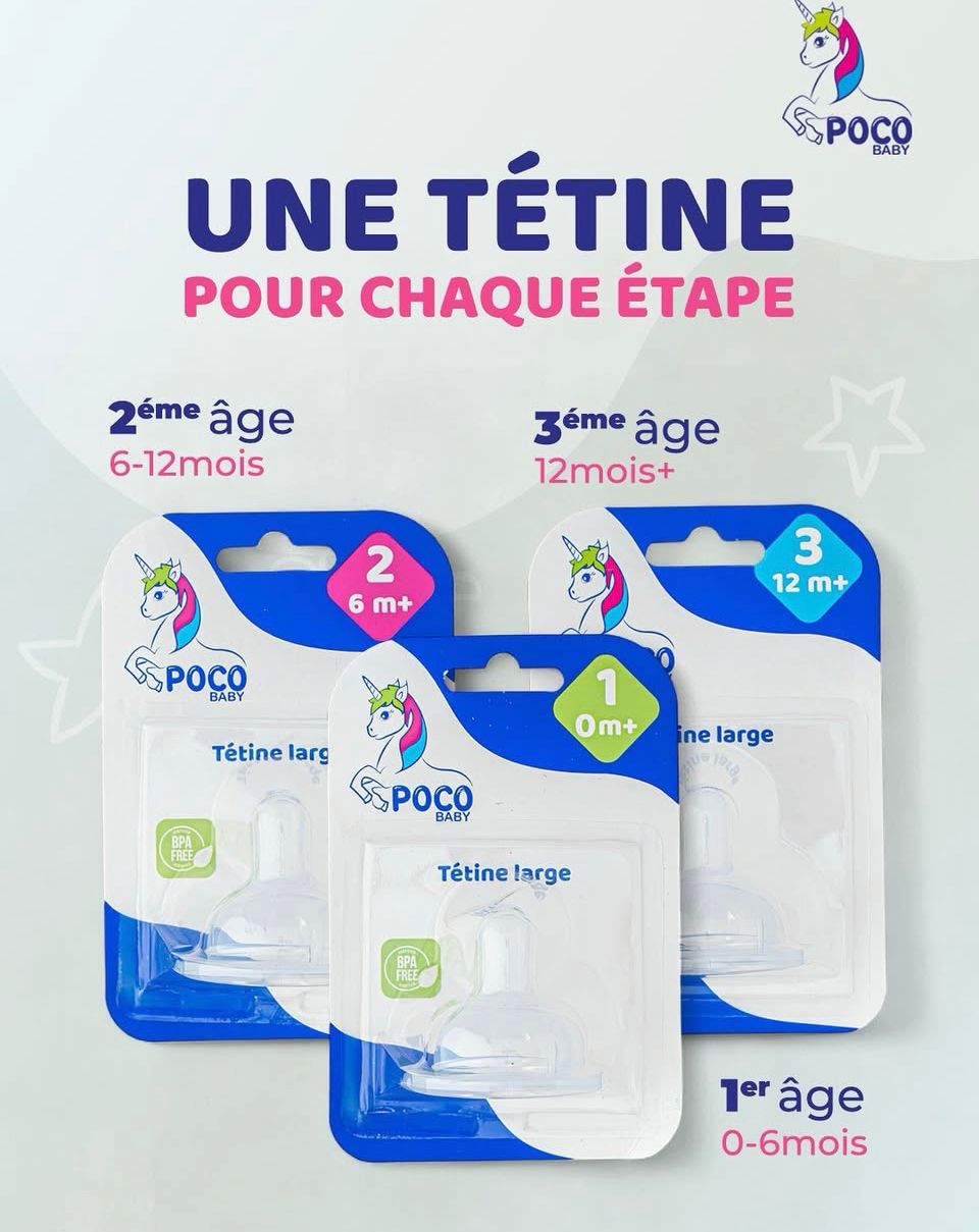 POCO BABY Tetine Large