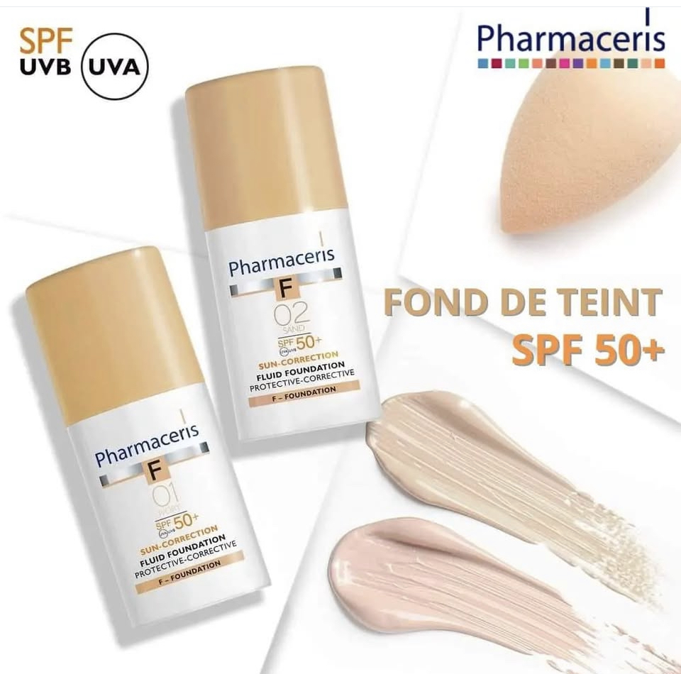 PHARMACERIS F FOND DE TEINT SPF 50+ 